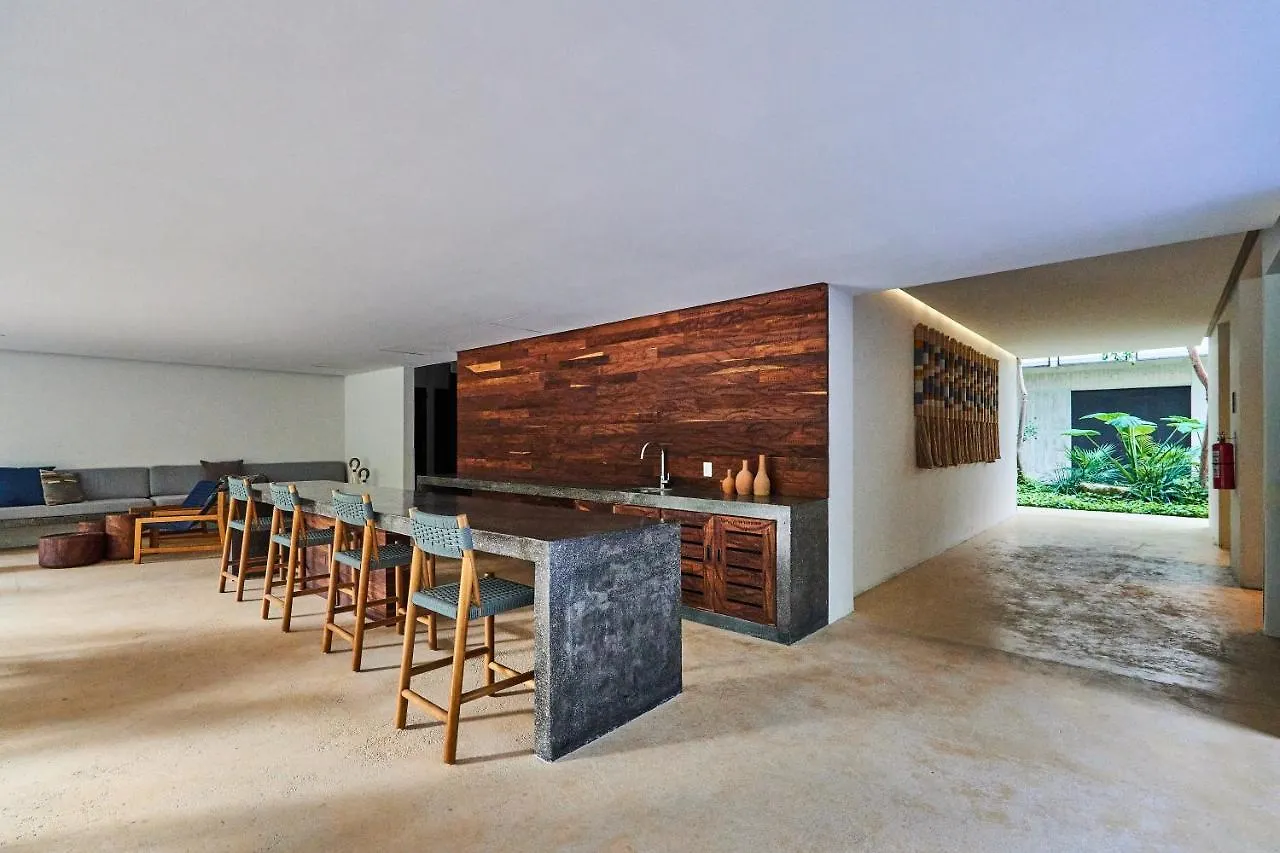 James Bond - Centric Studio & Private Plunge Pool & Beach Club Access Tulum Apartment