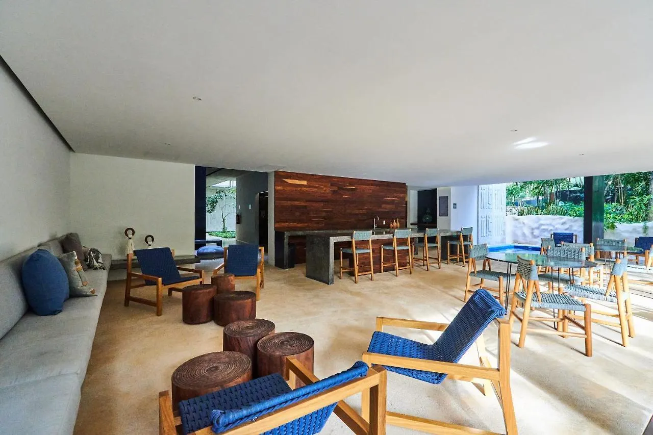 James Bond - Centric Studio & Private Plunge Pool & Beach Club Access Tulum Apartment